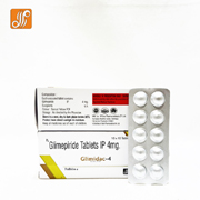  diabetic cardiac franchise products of Daksh Pharma -	GLIMIDAC-4 TAB.jpg	